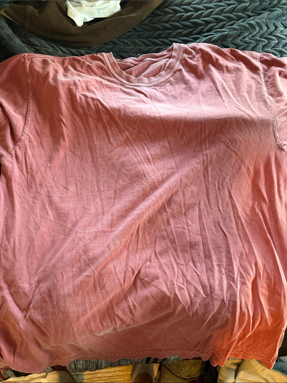 Men's Crew Neck T-Shirt - Dusty Pink